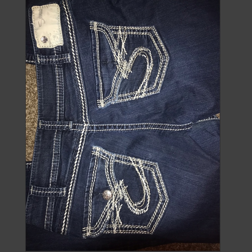 Silver jeans- Suki Flap crop size: 31